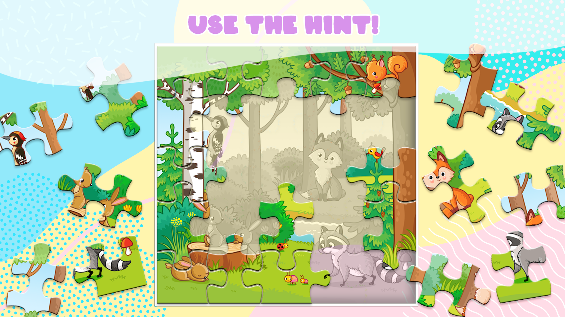 اسکرین شات 2 بازی Offline puzzles for kids 2+