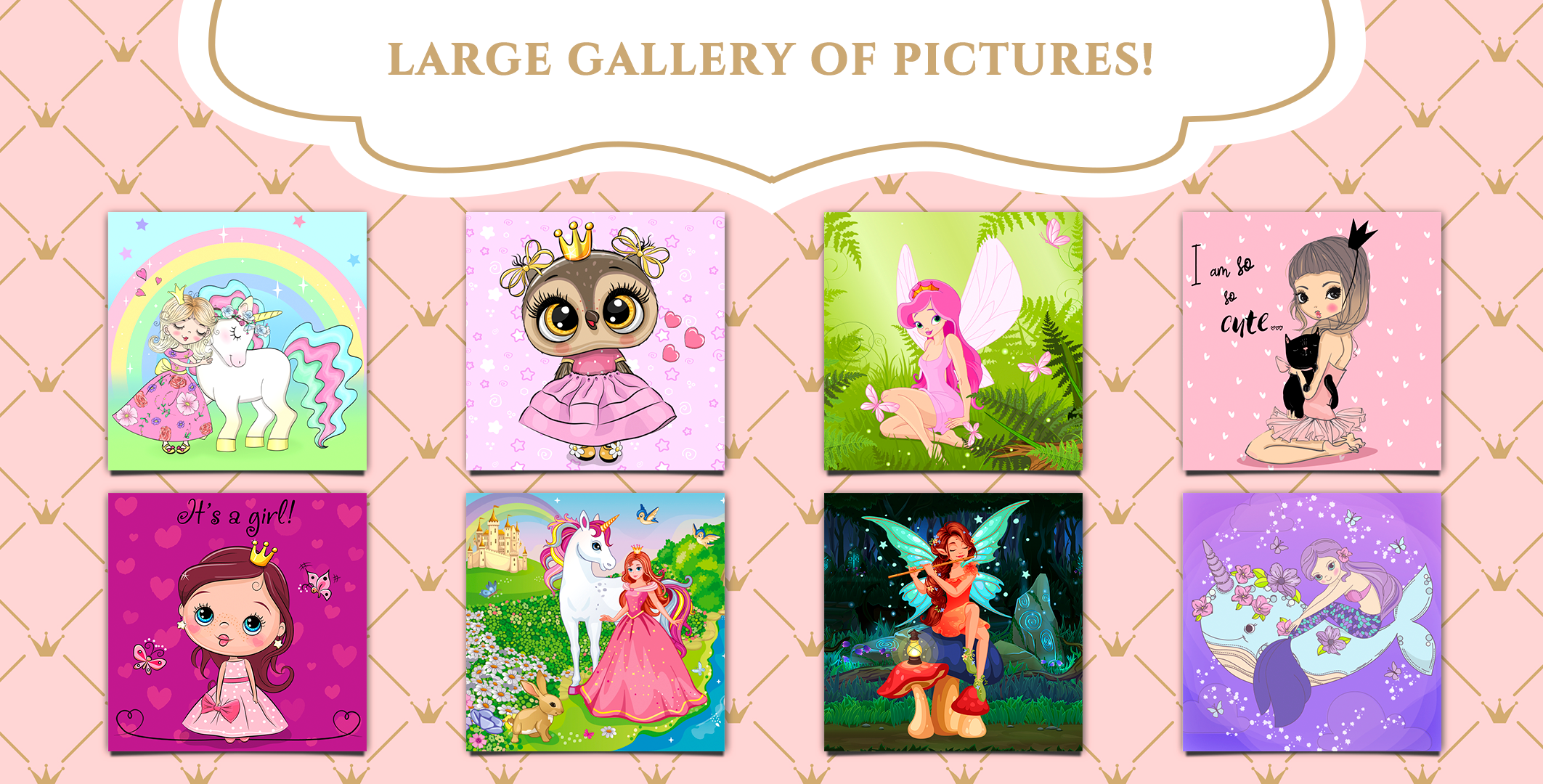 اسکرین شات 2 بازی Magic Princess Jigsaw Puzzles