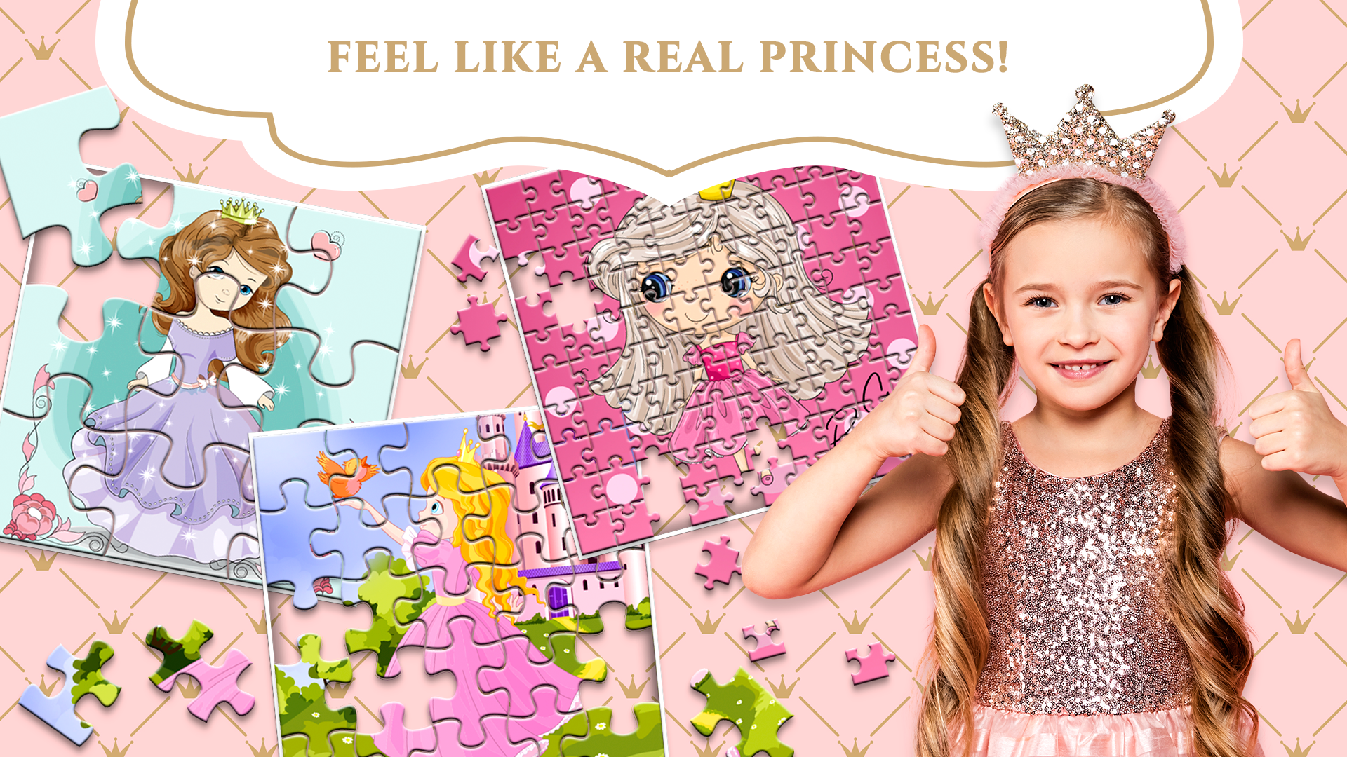 اسکرین شات 4 بازی Magic Princess Jigsaw Puzzles