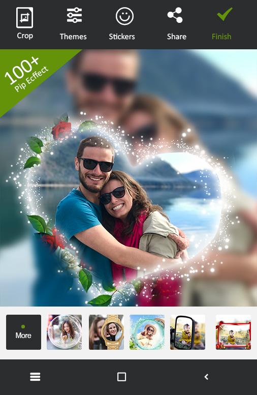 اسکرین شات 2 برنامه PIP Camera