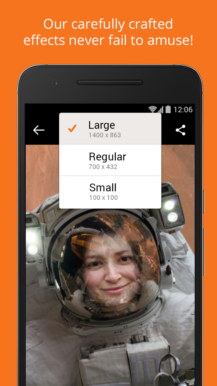 اسکرین شات 5 برنامه PhotoFunia