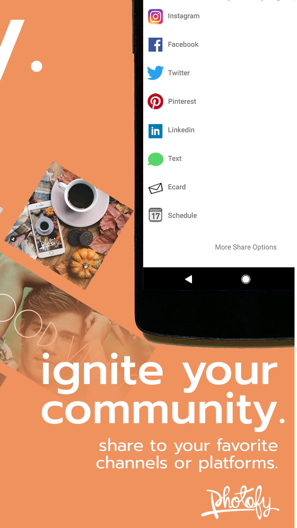 اسکرین شات 8 برنامه Photofy Content Creation