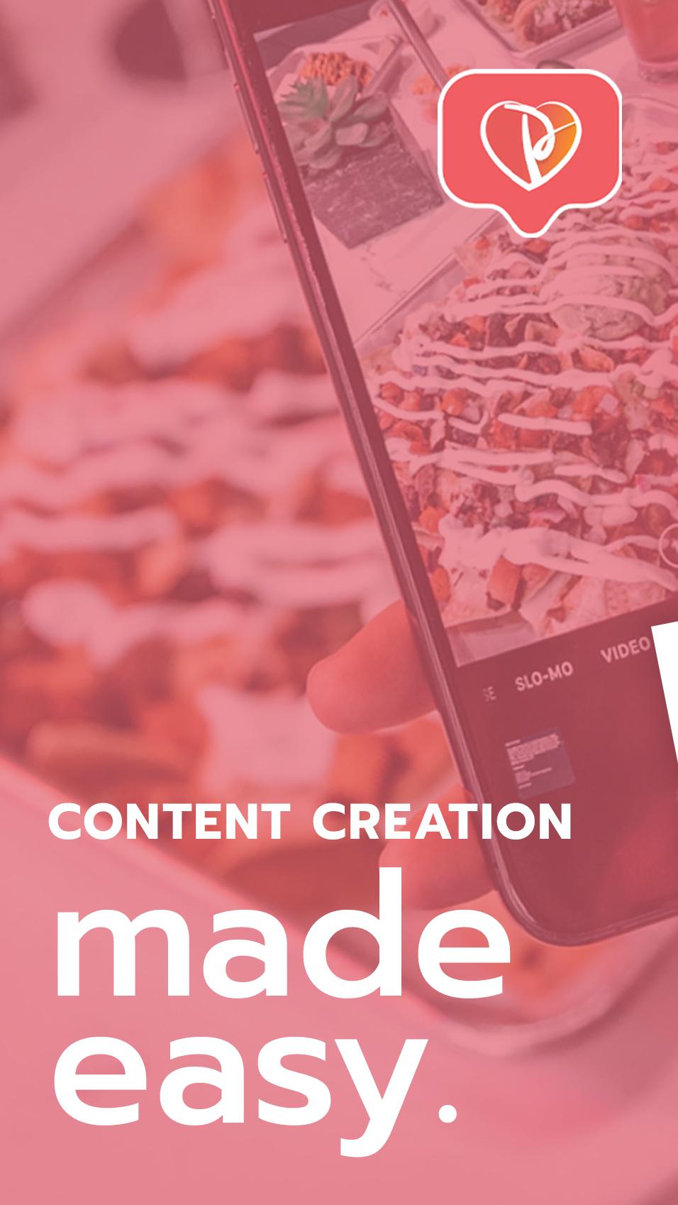 اسکرین شات 1 برنامه Photofy Content Creation