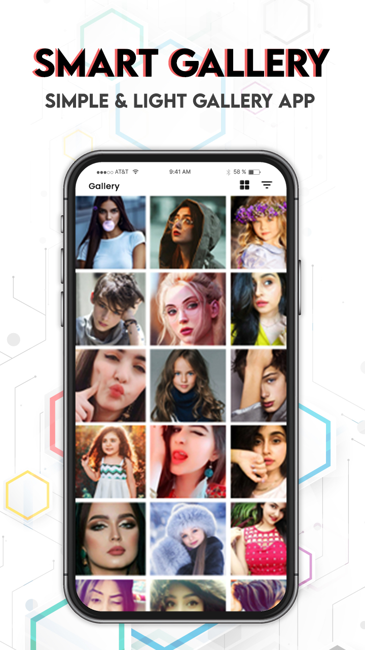 اسکرین شات 6 برنامه Cloud Gallery - Photo Editor