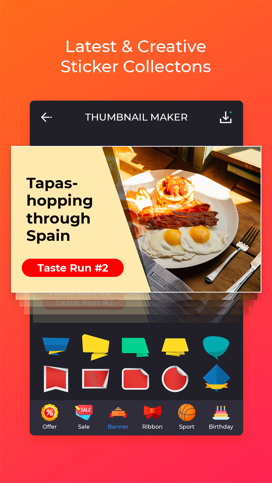 اسکرین شات 4 برنامه Thumbnail Maker & Thumb Art