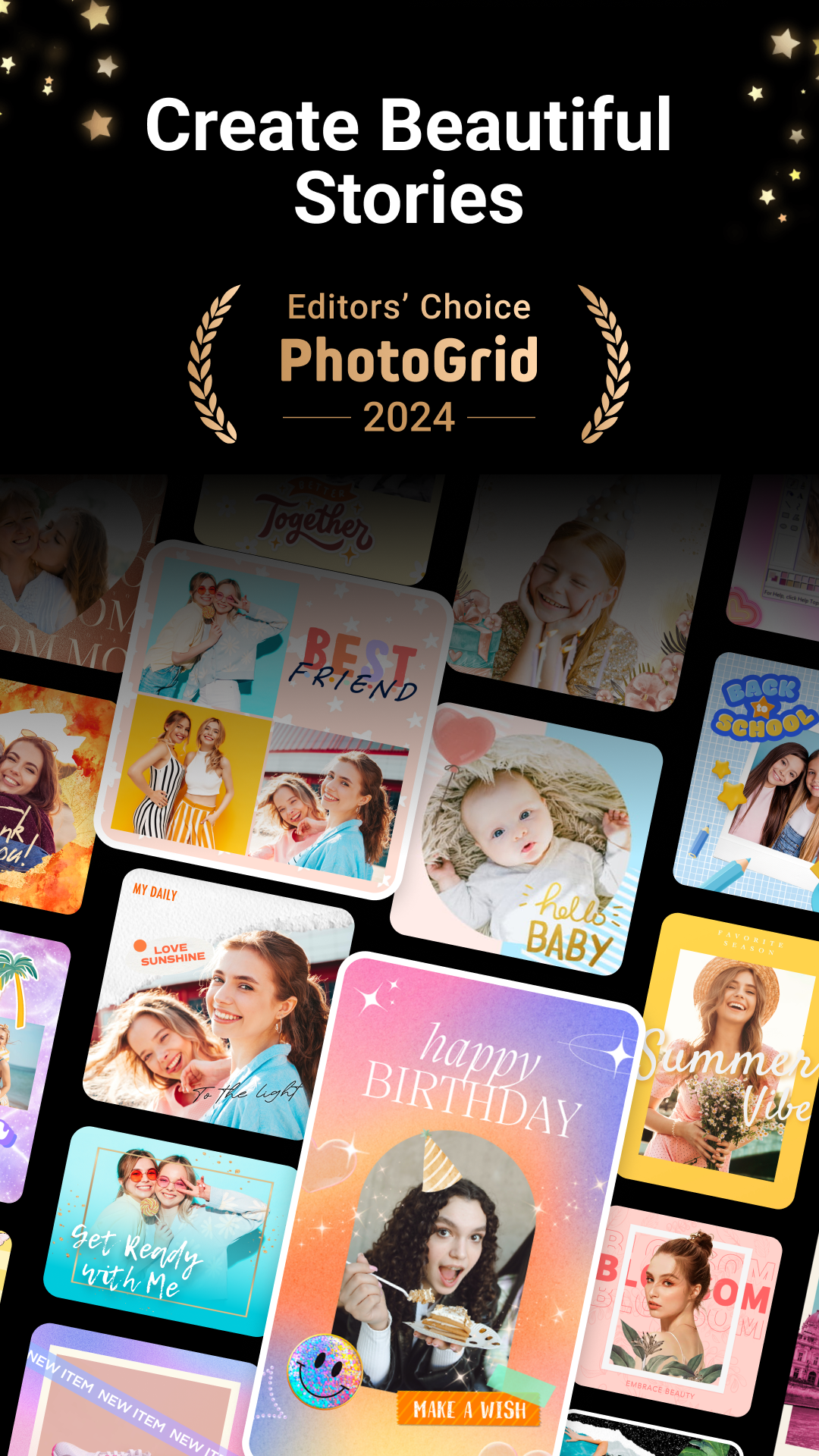 اسکرین شات 1 برنامه PhotoGrid: Video Collage Maker