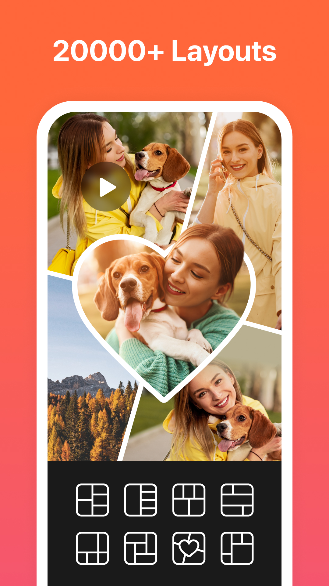 اسکرین شات 2 برنامه PhotoGrid: Video Collage Maker