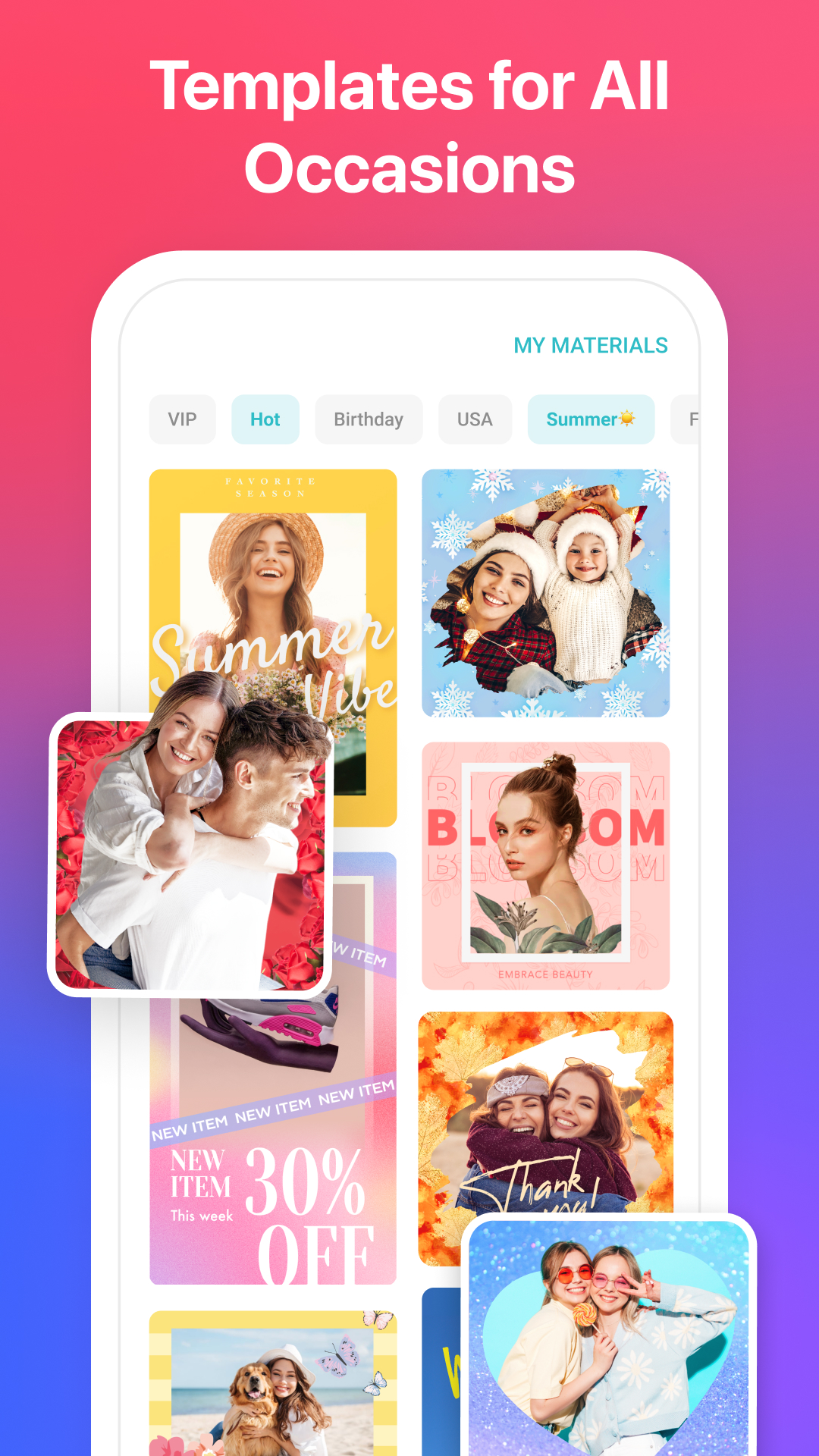 اسکرین شات 7 برنامه PhotoGrid: Video Collage Maker