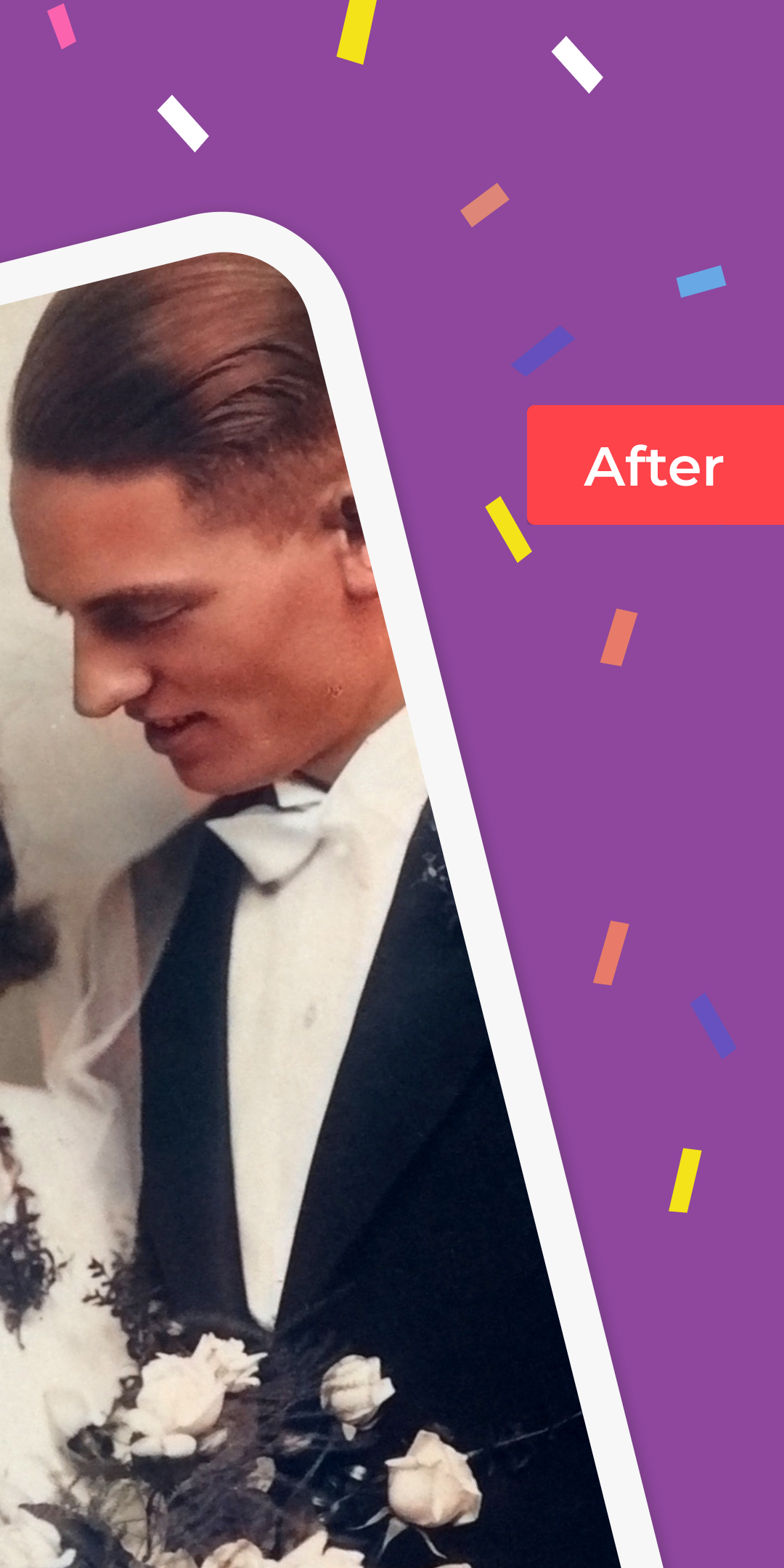 اسکرین شات 2 برنامه Colorize - Color to Old Photos