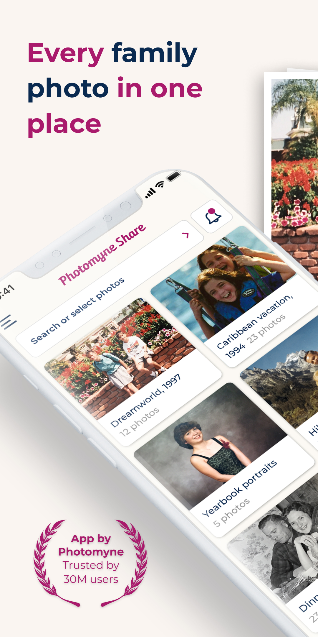 اسکرین شات 1 برنامه Photomyne Share