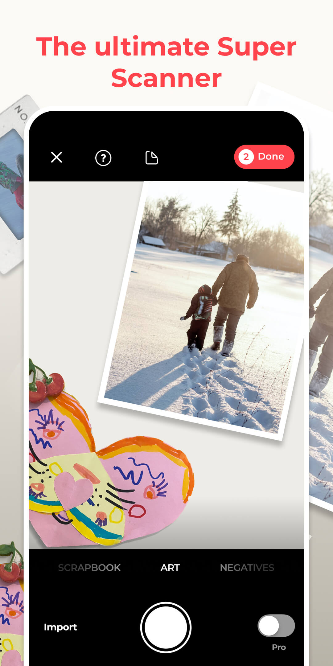 اسکرین شات 1 برنامه Photo Scan App by Photomyne