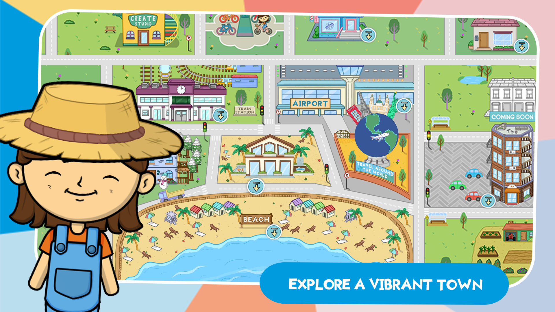 اسکرین شات 7 بازی Lila's World:Create Play Learn