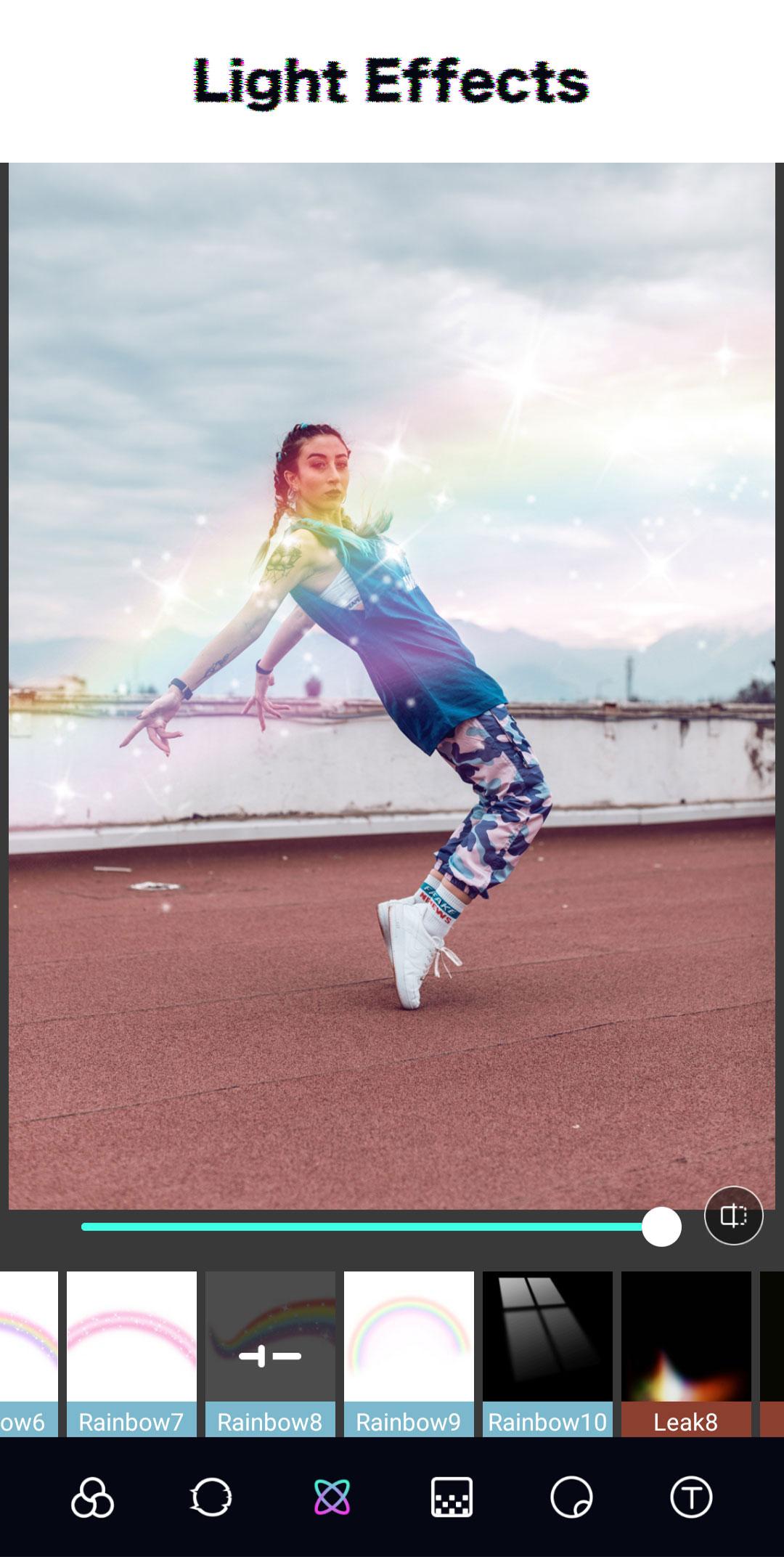اسکرین شات 7 برنامه Glitch Photo Editor - Vintage