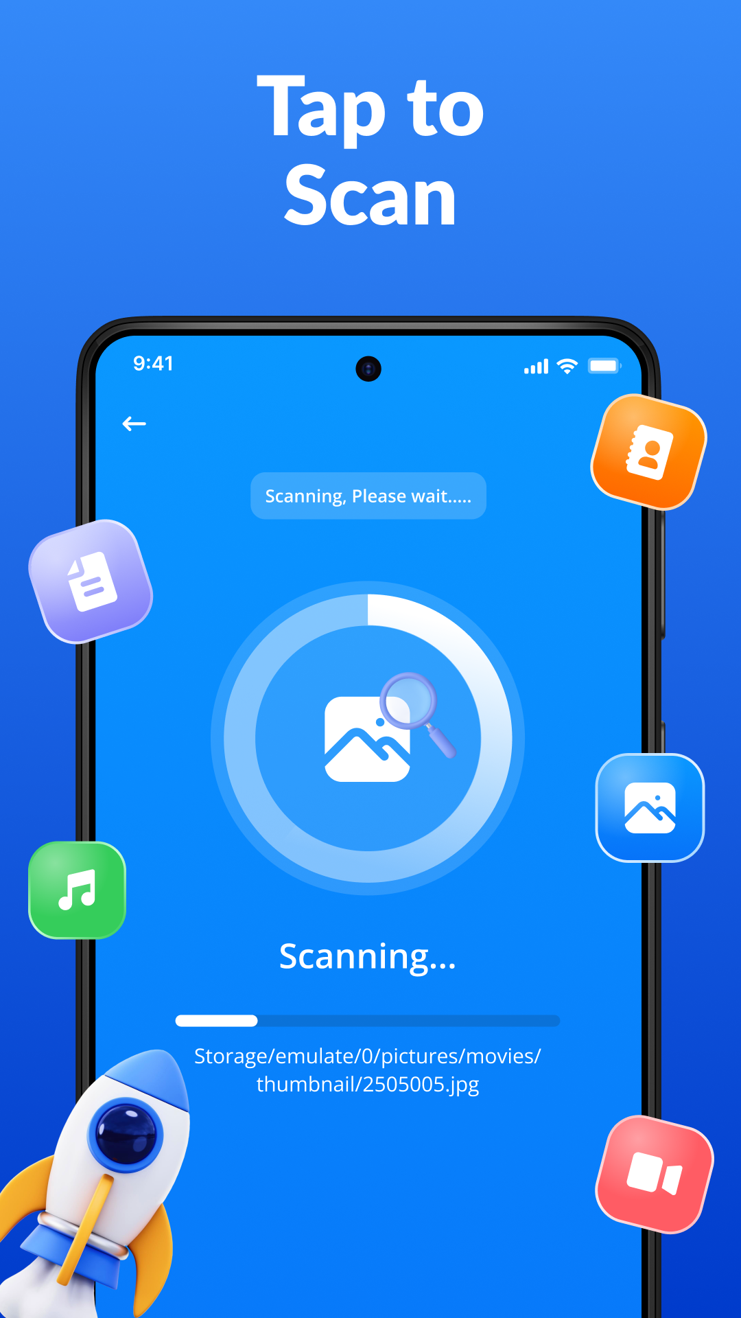 اسکرین شات 2 برنامه Photo & Video Recovery