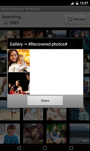اسکرین شات 2 برنامه Deleted Photo Recovery Workshop