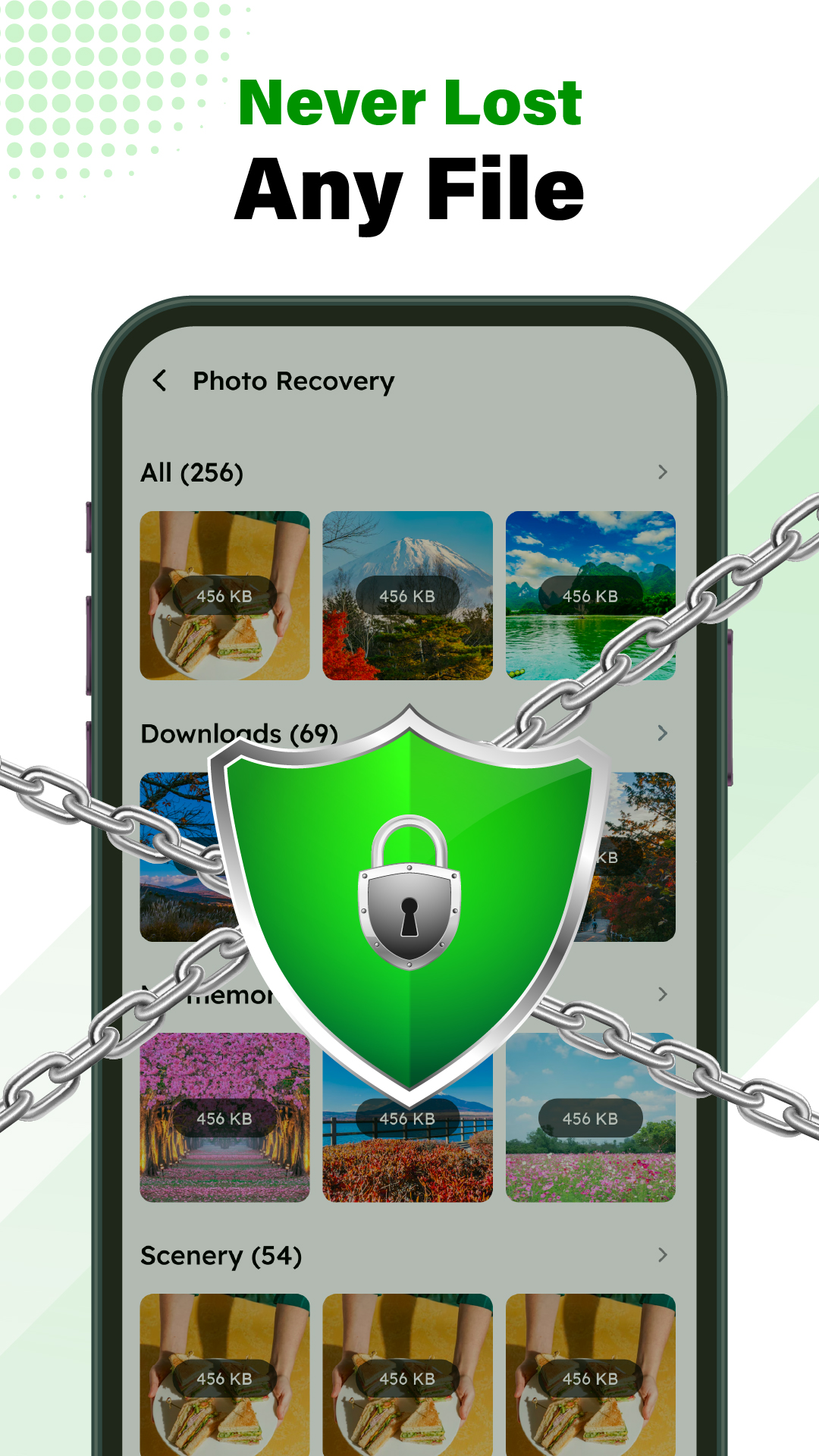 اسکرین شات 5 برنامه File Recovery & Photo Recovery