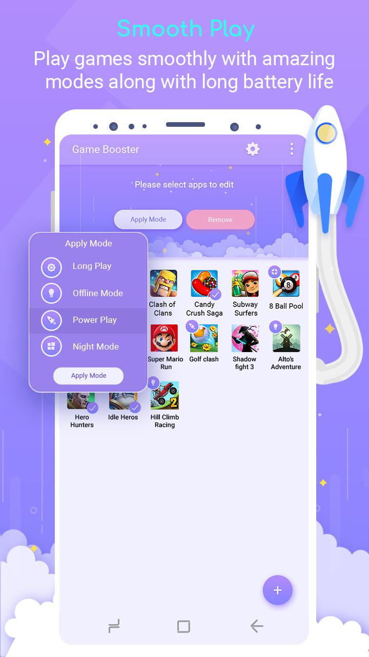 اسکرین شات 4 برنامه Game Booster -One Tap Launcher