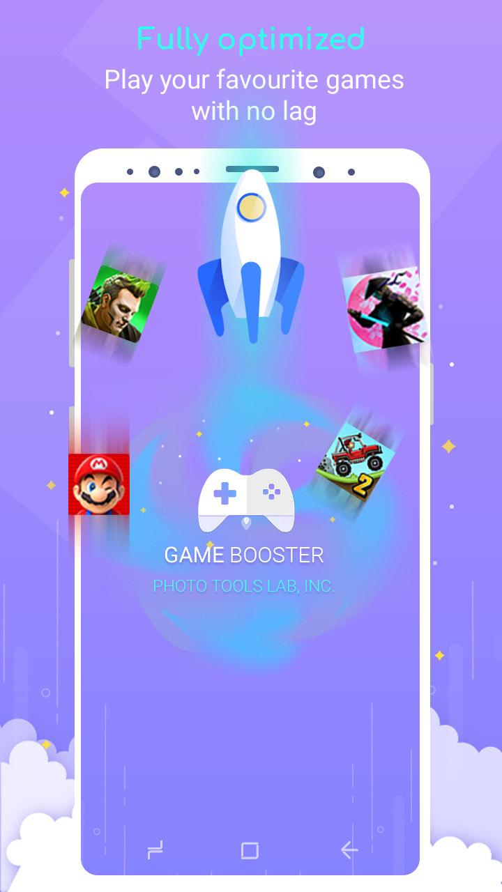 اسکرین شات 3 برنامه Game Booster -One Tap Launcher