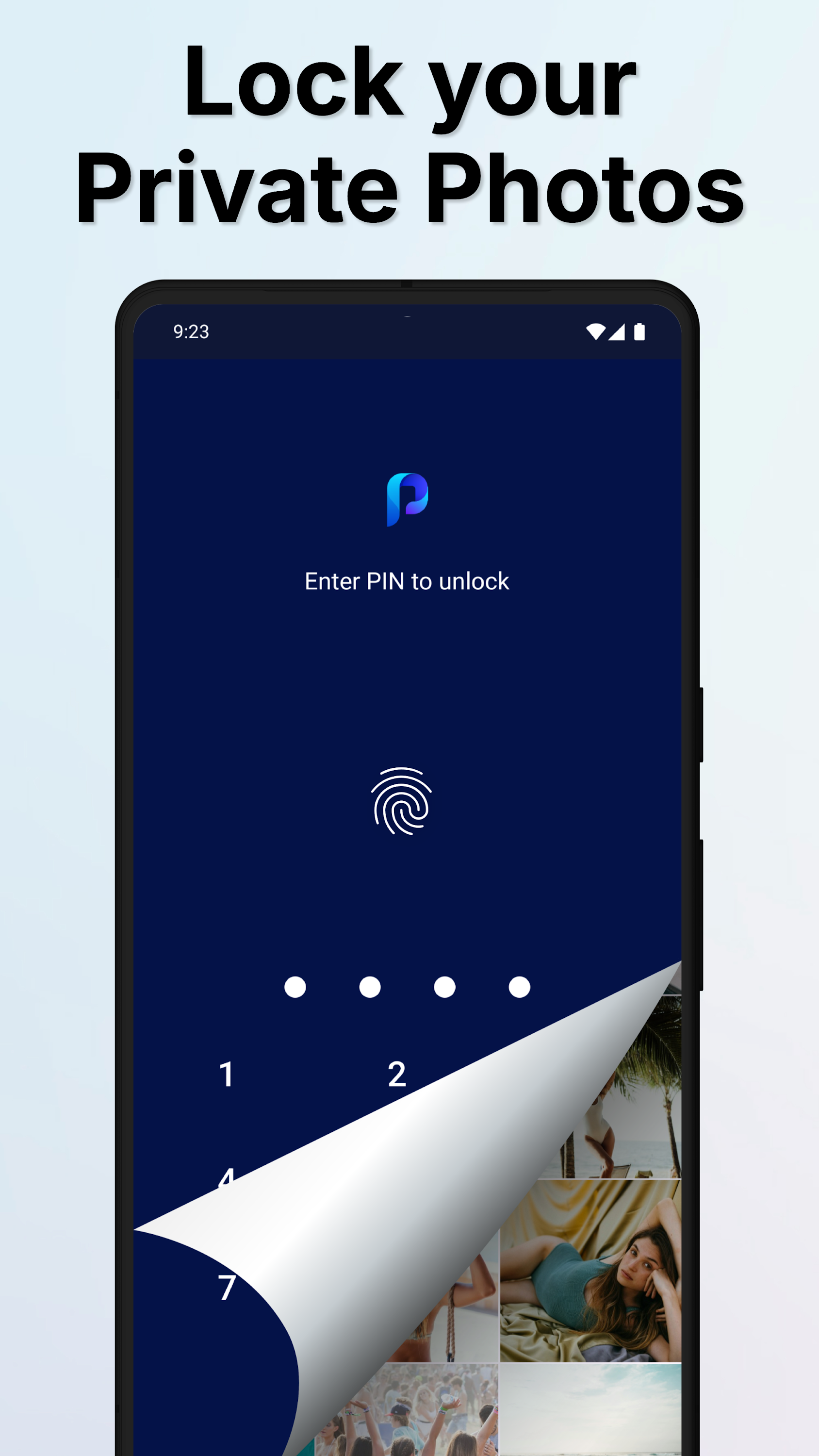 اسکرین شات 1 برنامه Safe Photo Vault - PhotoGuard