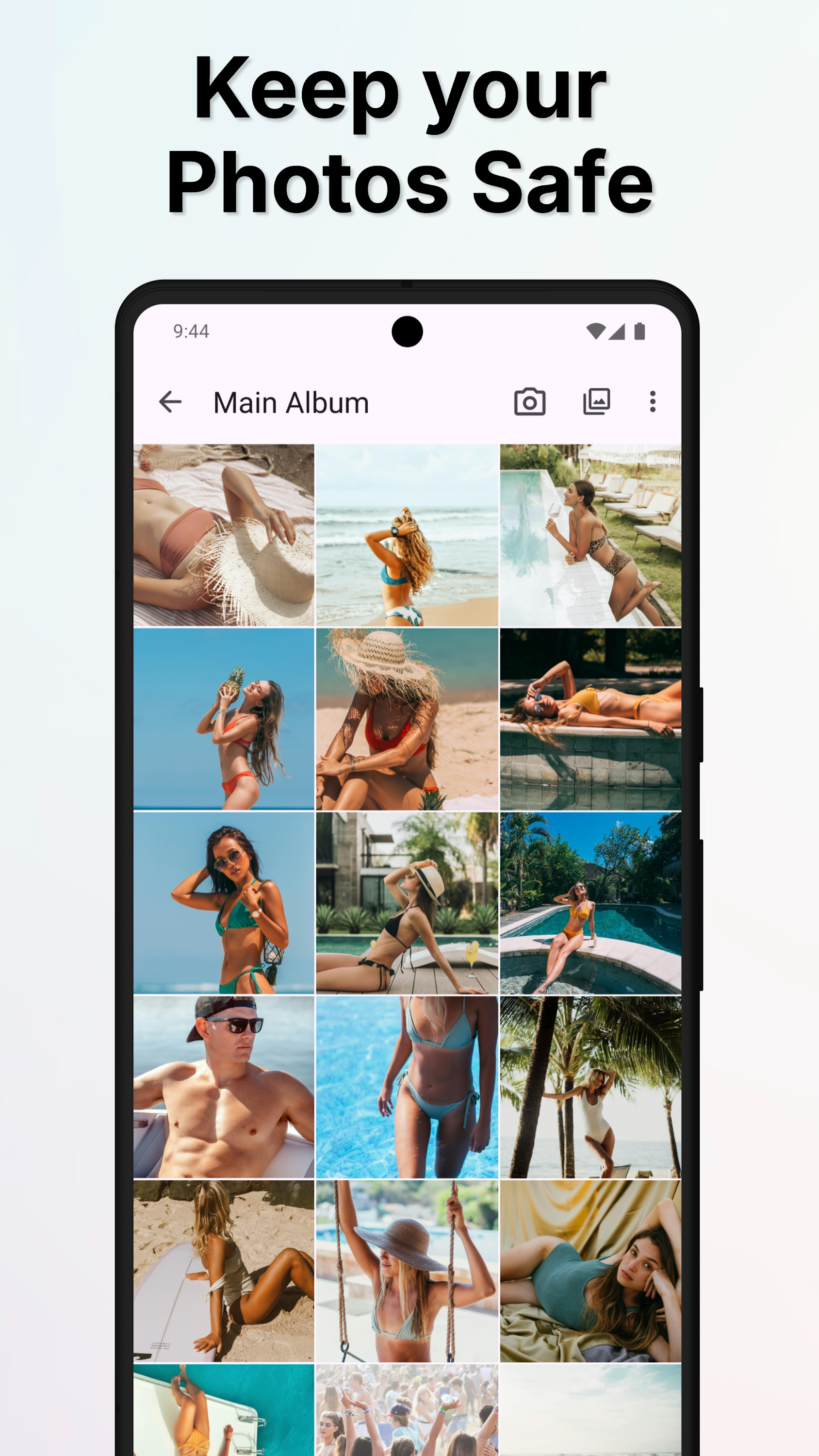 اسکرین شات 2 برنامه عکس مخفی: PhotoGuard