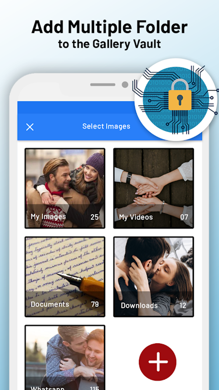 اسکرین شات 3 برنامه Secure Folder- Photo Vault