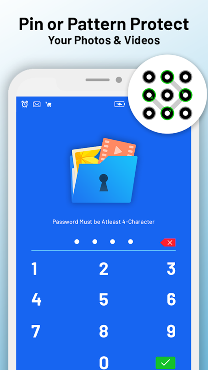 اسکرین شات 1 برنامه Secure Folder- Photo Vault