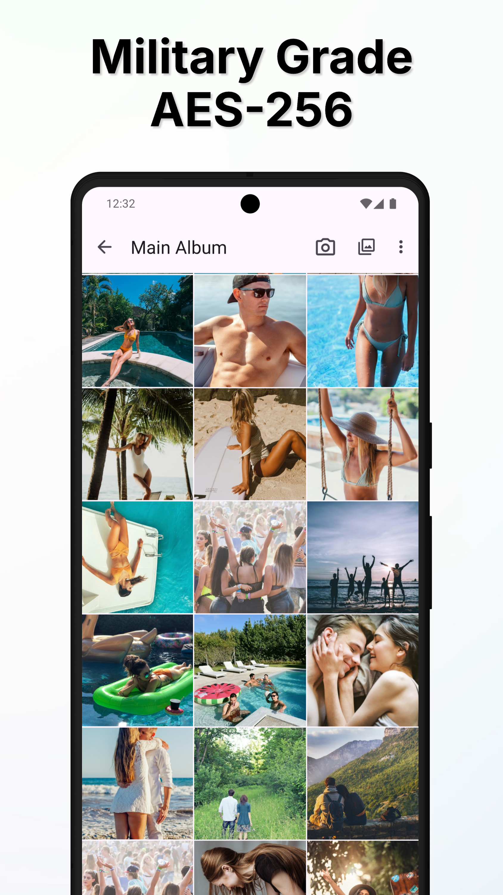 اسکرین شات 5 برنامه Calculator Hide Photo Vault