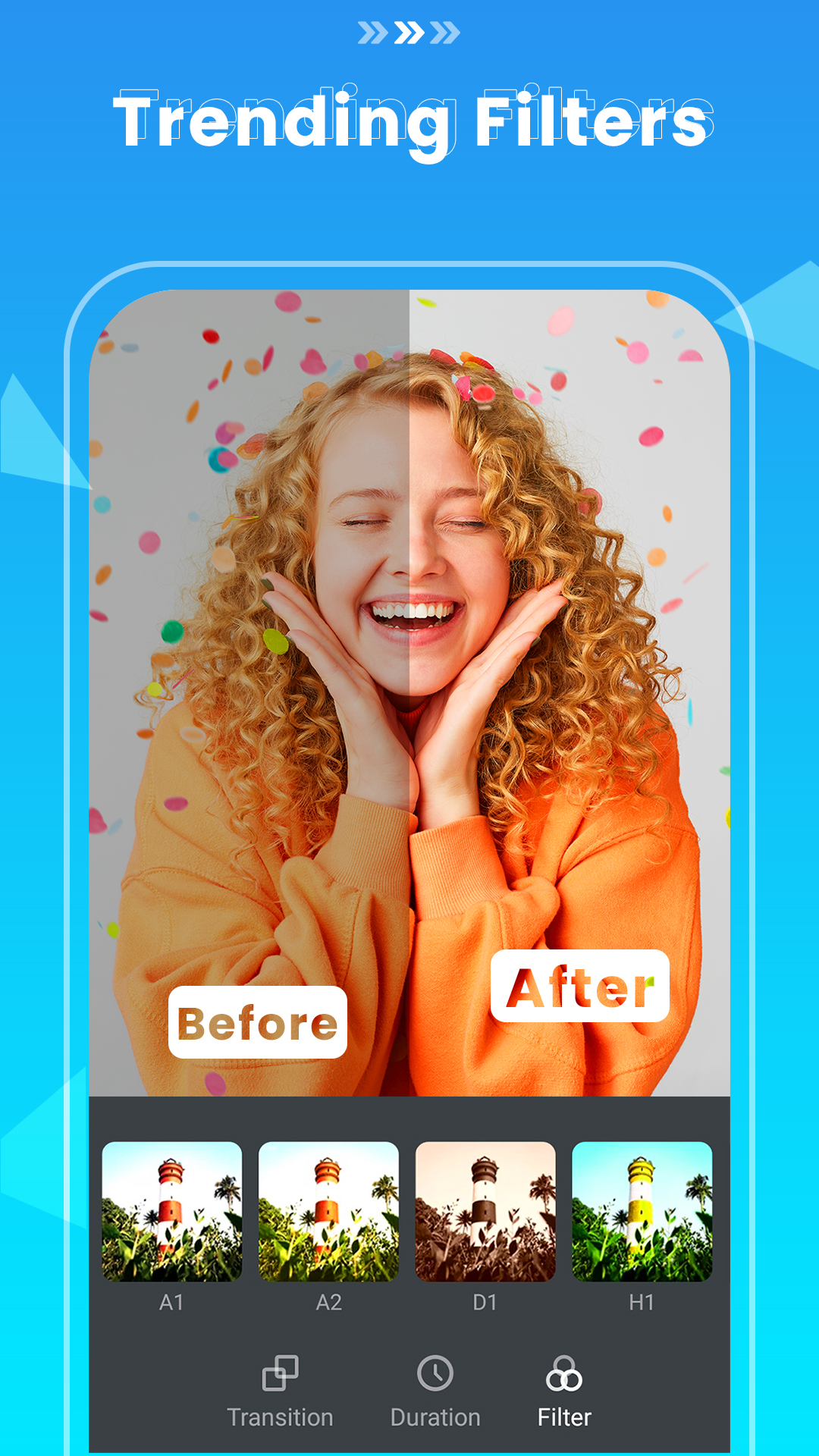 اسکرین شات 5 برنامه Photo video maker