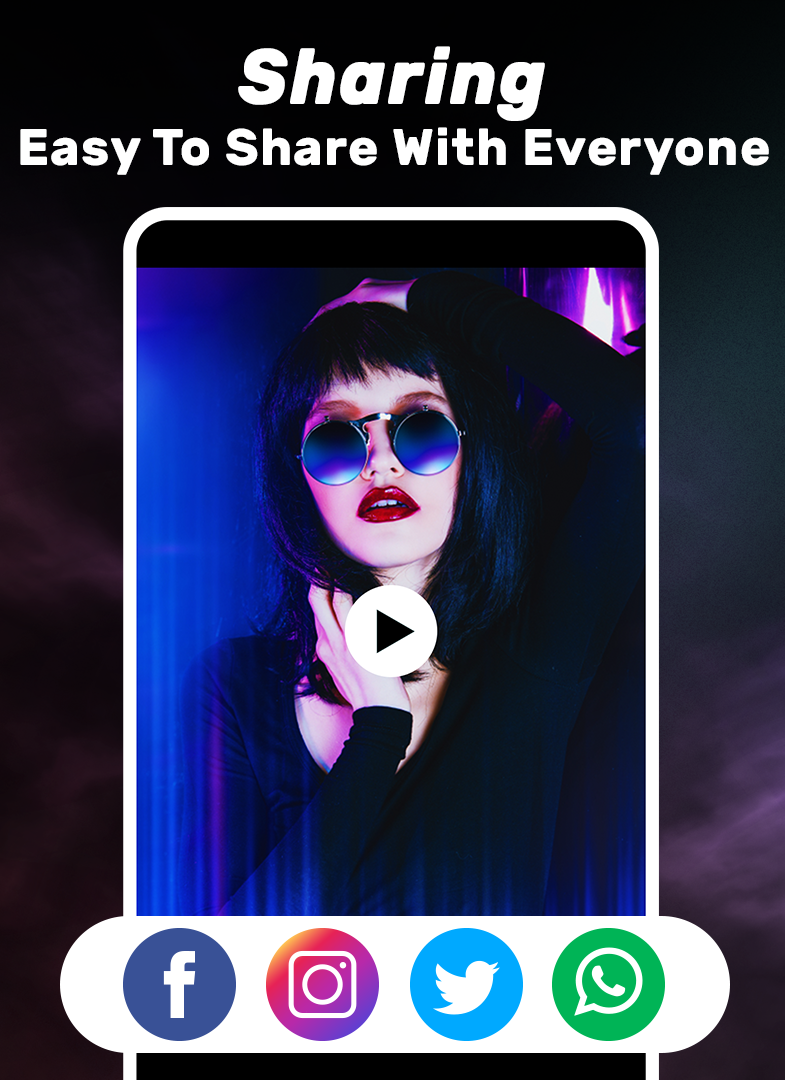 اسکرین شات 7 برنامه Photo Video Maker Template