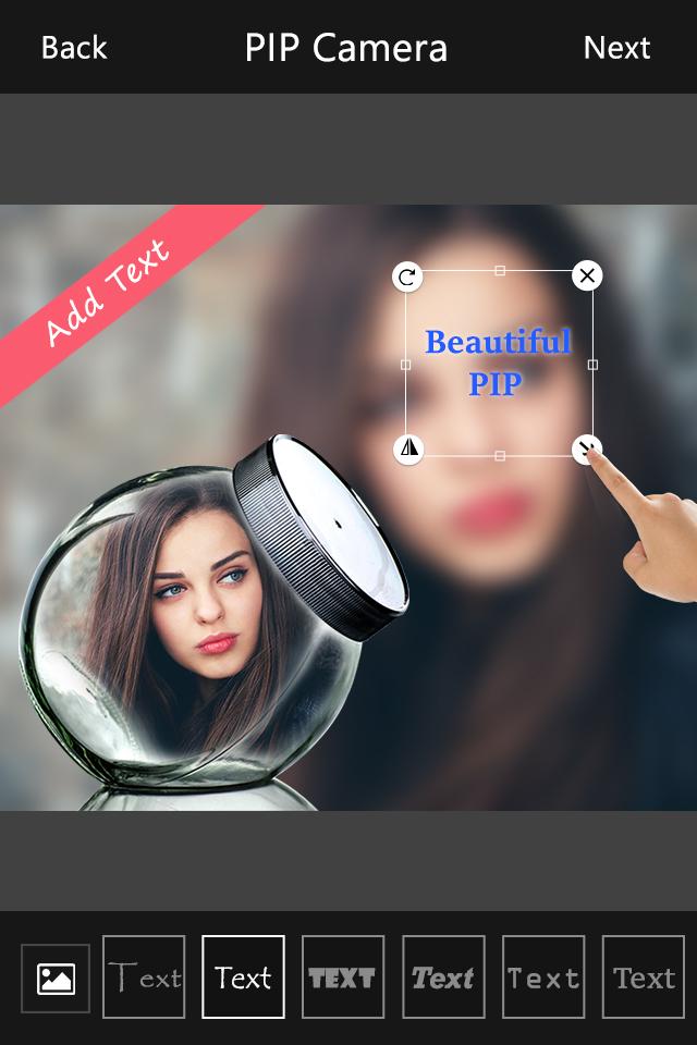 اسکرین شات 7 برنامه PIP Camera Photo Editor