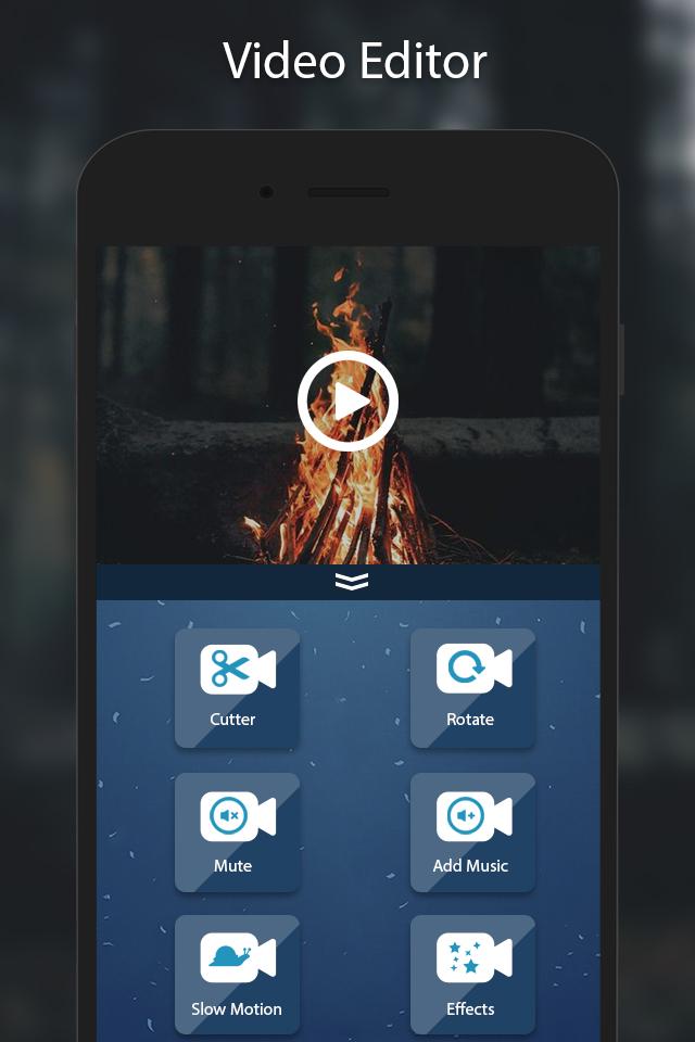 اسکرین شات 1 برنامه Video Editor with Music