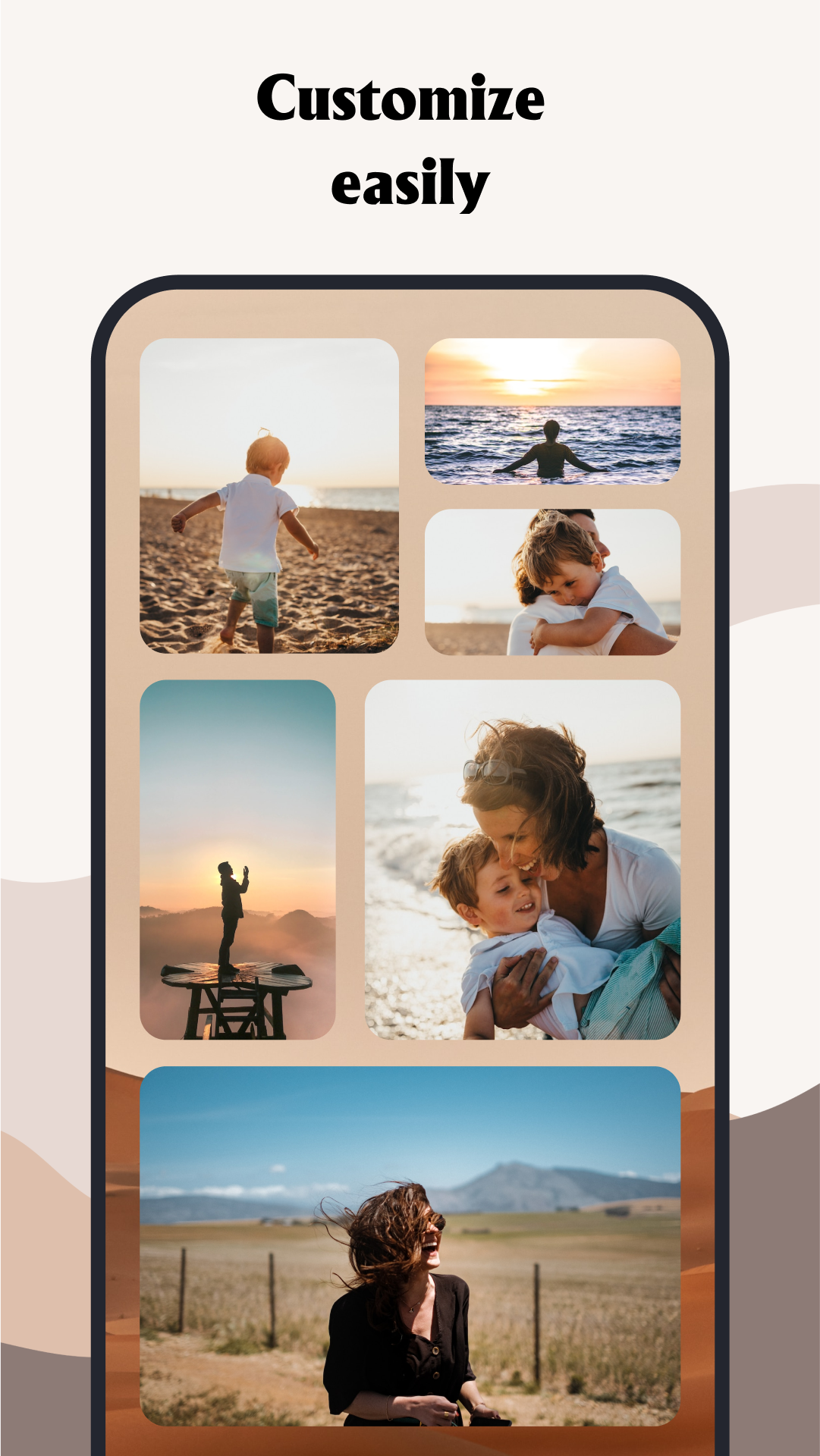 اسکرین شات برنامه Photo Widget - Simple Widget 8