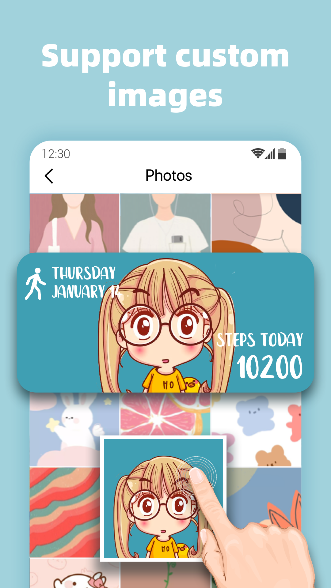 اسکرین شات 2 برنامه MagicWidgets - iOS Widgets