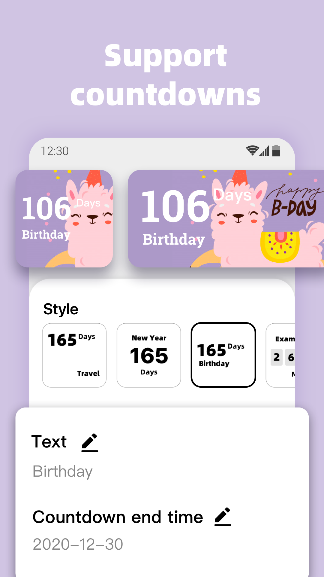 اسکرین شات 5 برنامه MagicWidgets - iOS Widgets