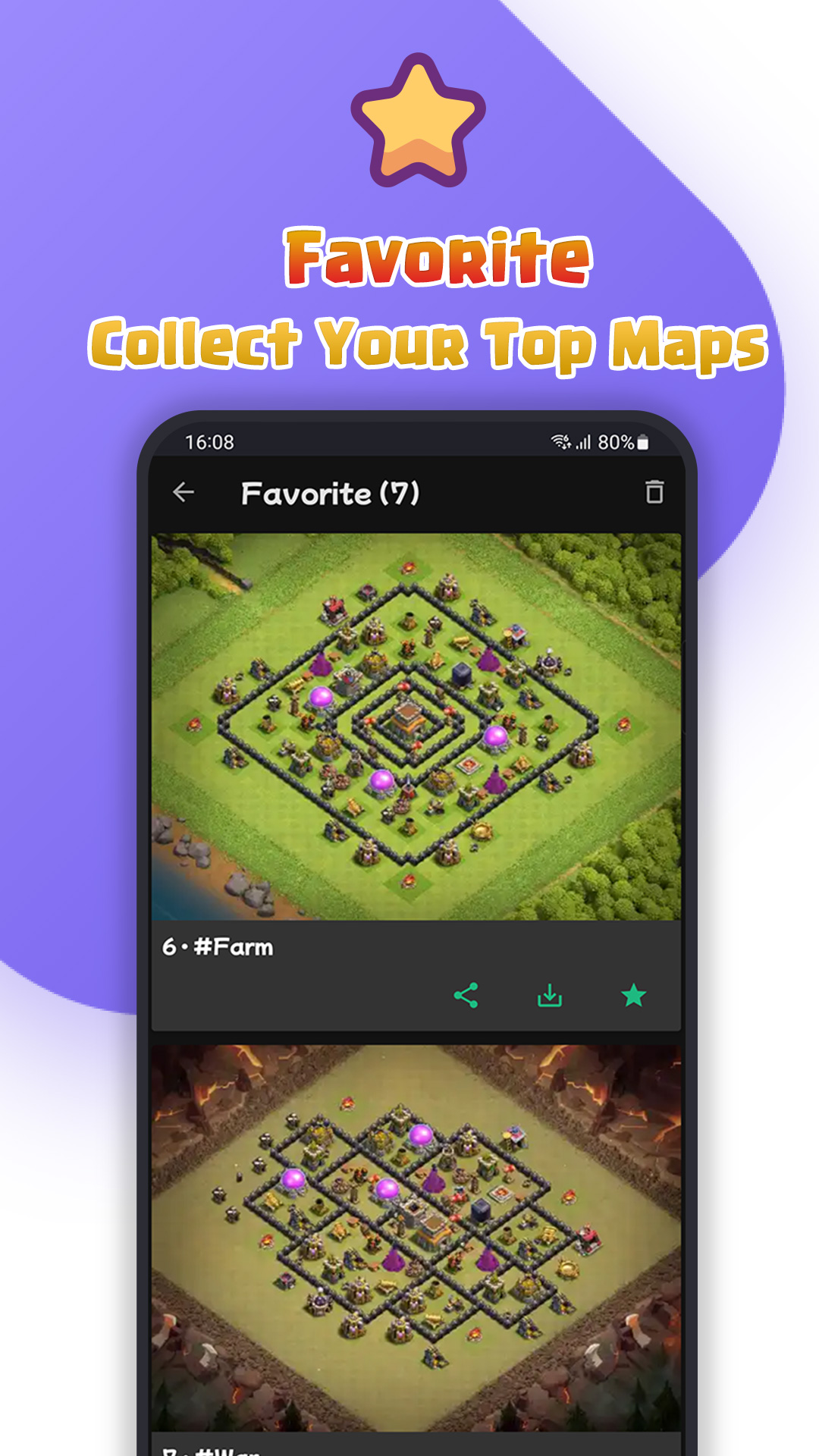 اسکرین شات 7 برنامه Clashtasia - Base Layout link