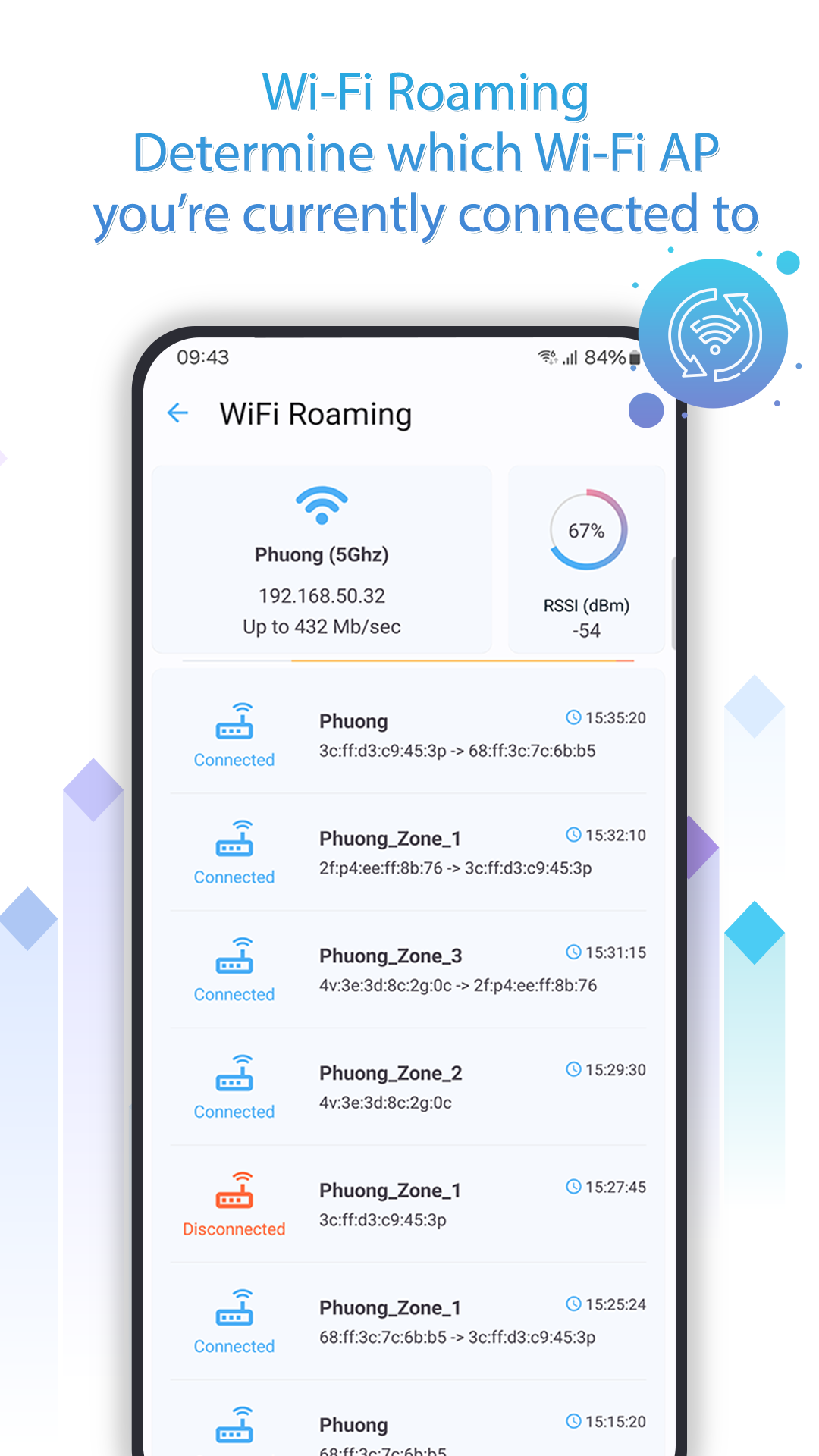 اسکرین شات 6 برنامه Net Signal: WiFi & 5G Meter