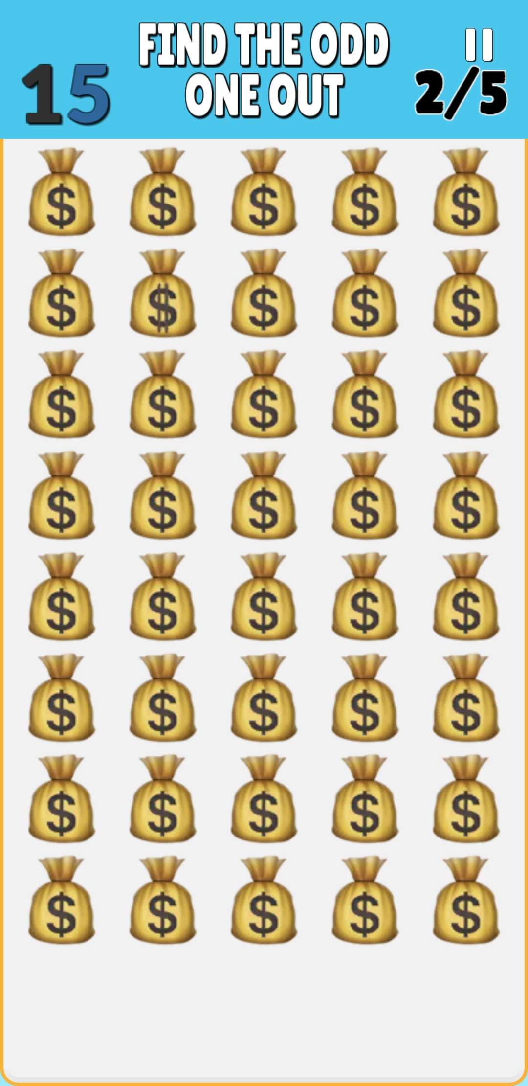 اسکرین شات 2 بازی Find The Odd One Emoji Puzzle