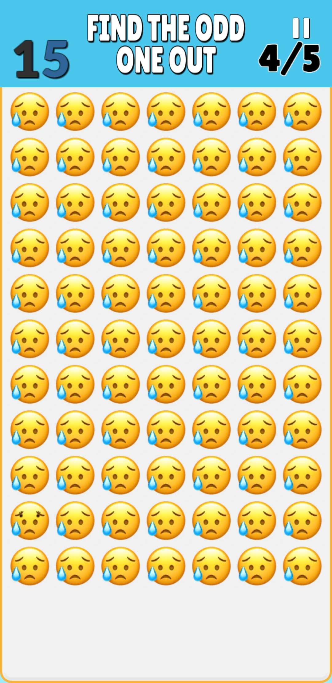 اسکرین شات 3 بازی Find The Odd One Emoji Puzzle