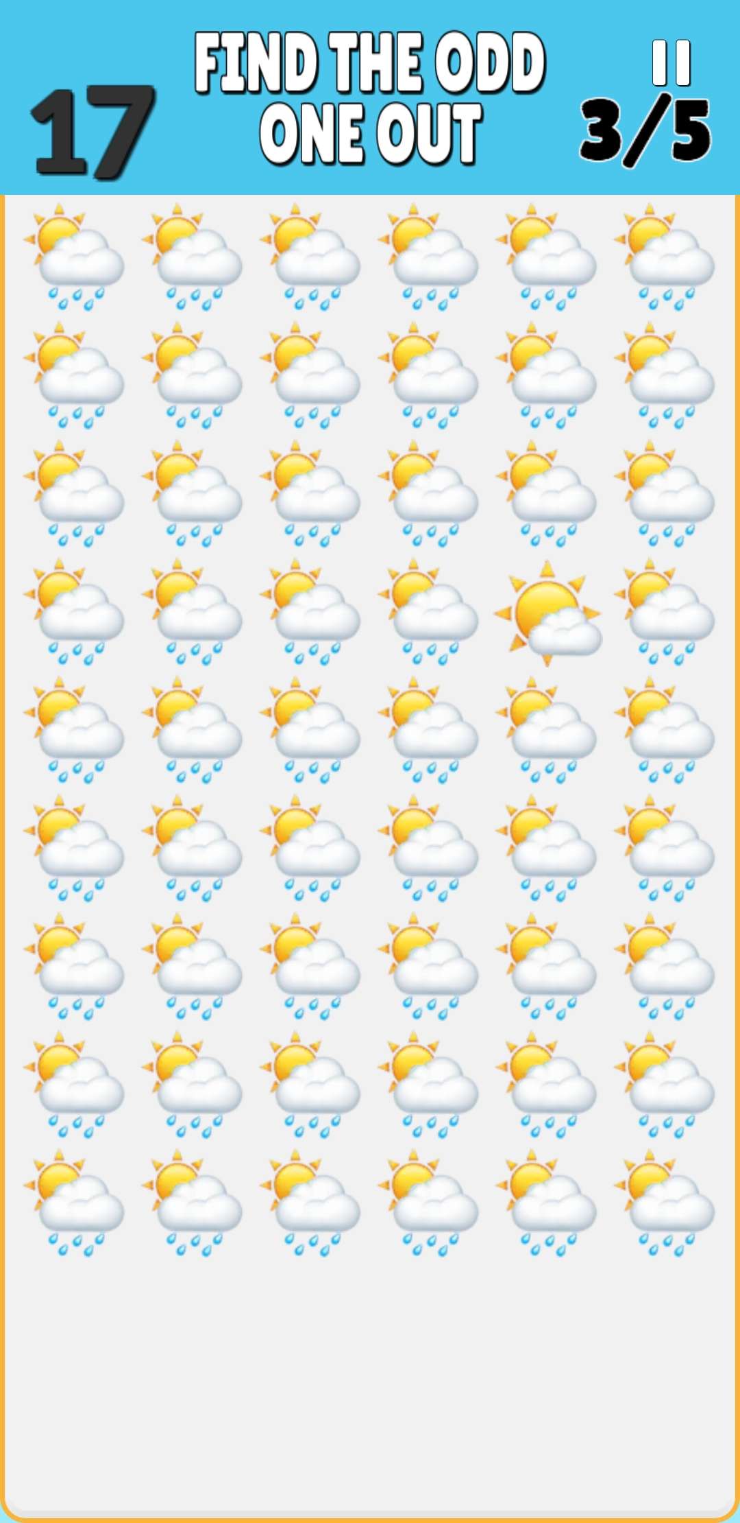 اسکرین شات 4 بازی Find The Odd One Emoji Puzzle