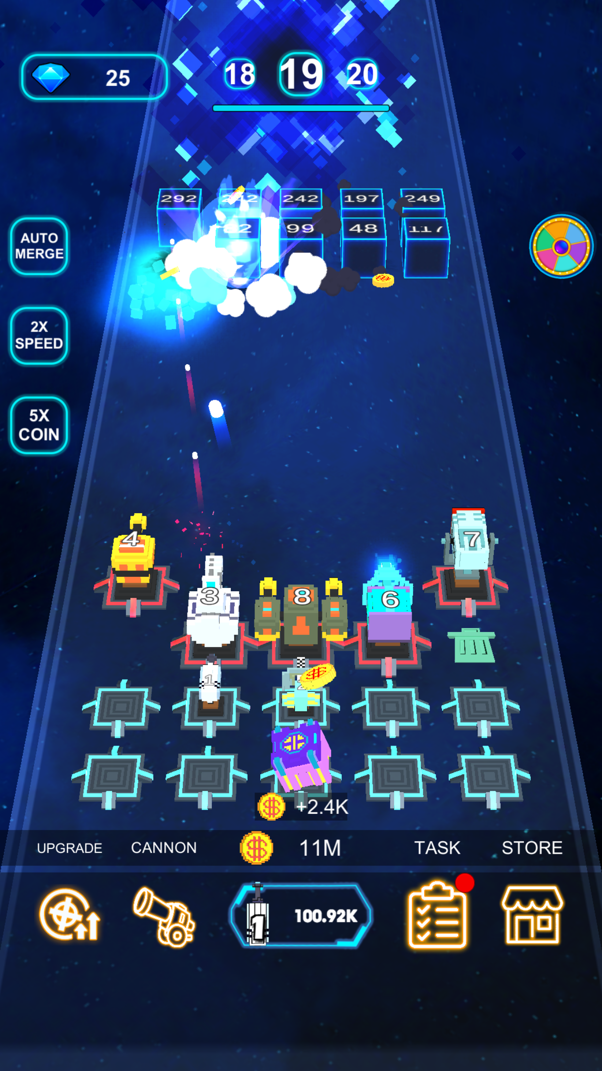 اسکرین شات 6 بازی 3D Merge Defense