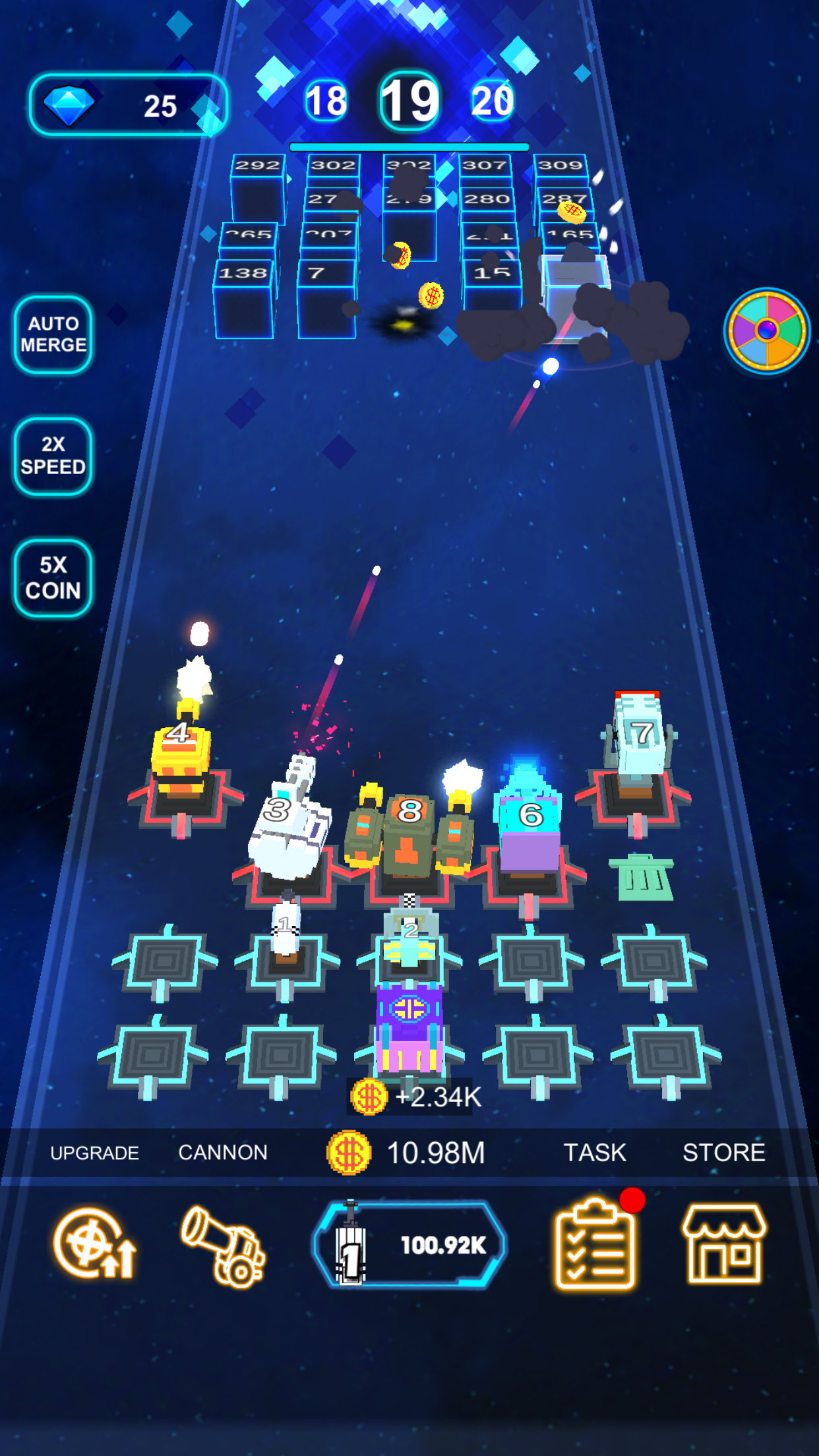 اسکرین شات 5 بازی 3D Merge Defense