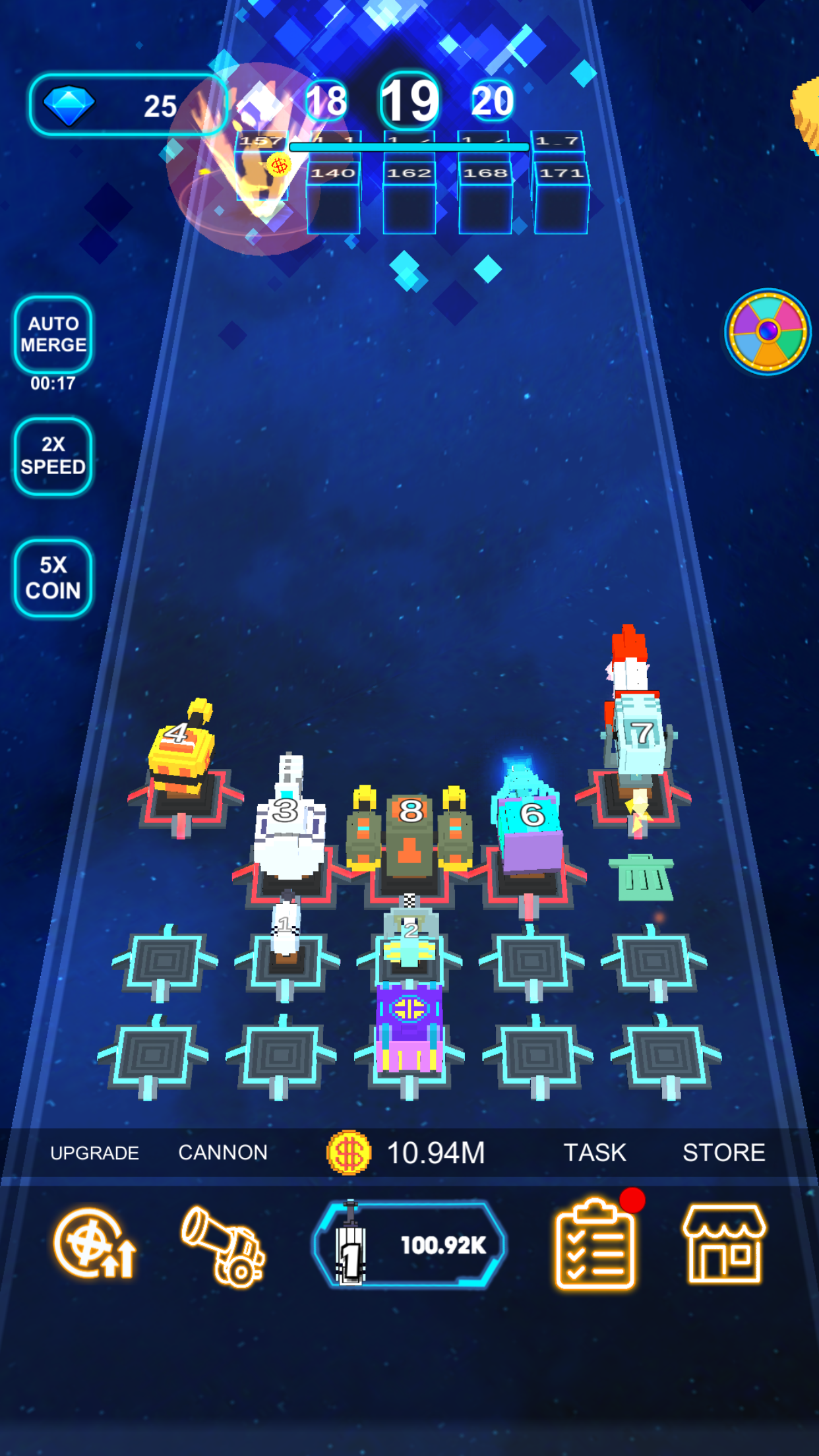 اسکرین شات 4 بازی 3D Merge Defense