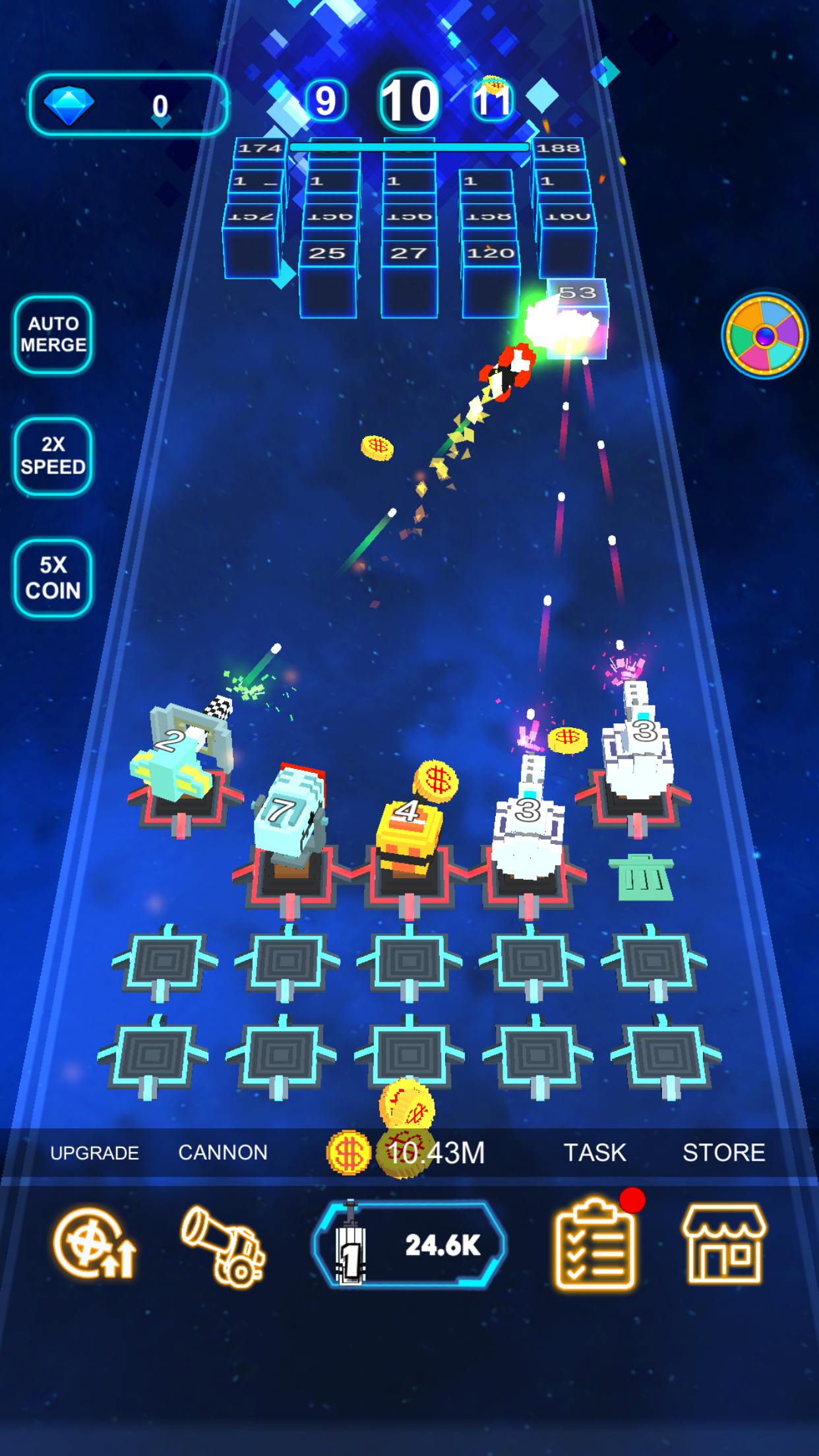 اسکرین شات 2 بازی 3D Merge Defense