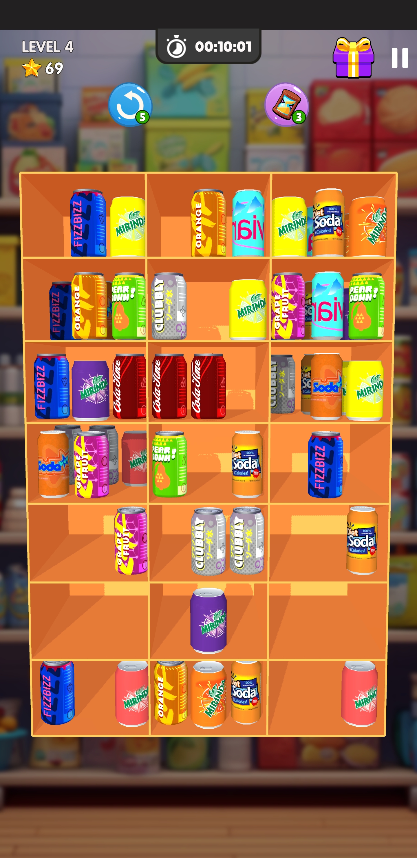 اسکرین شات 3 بازی Triple Sort Match 3D