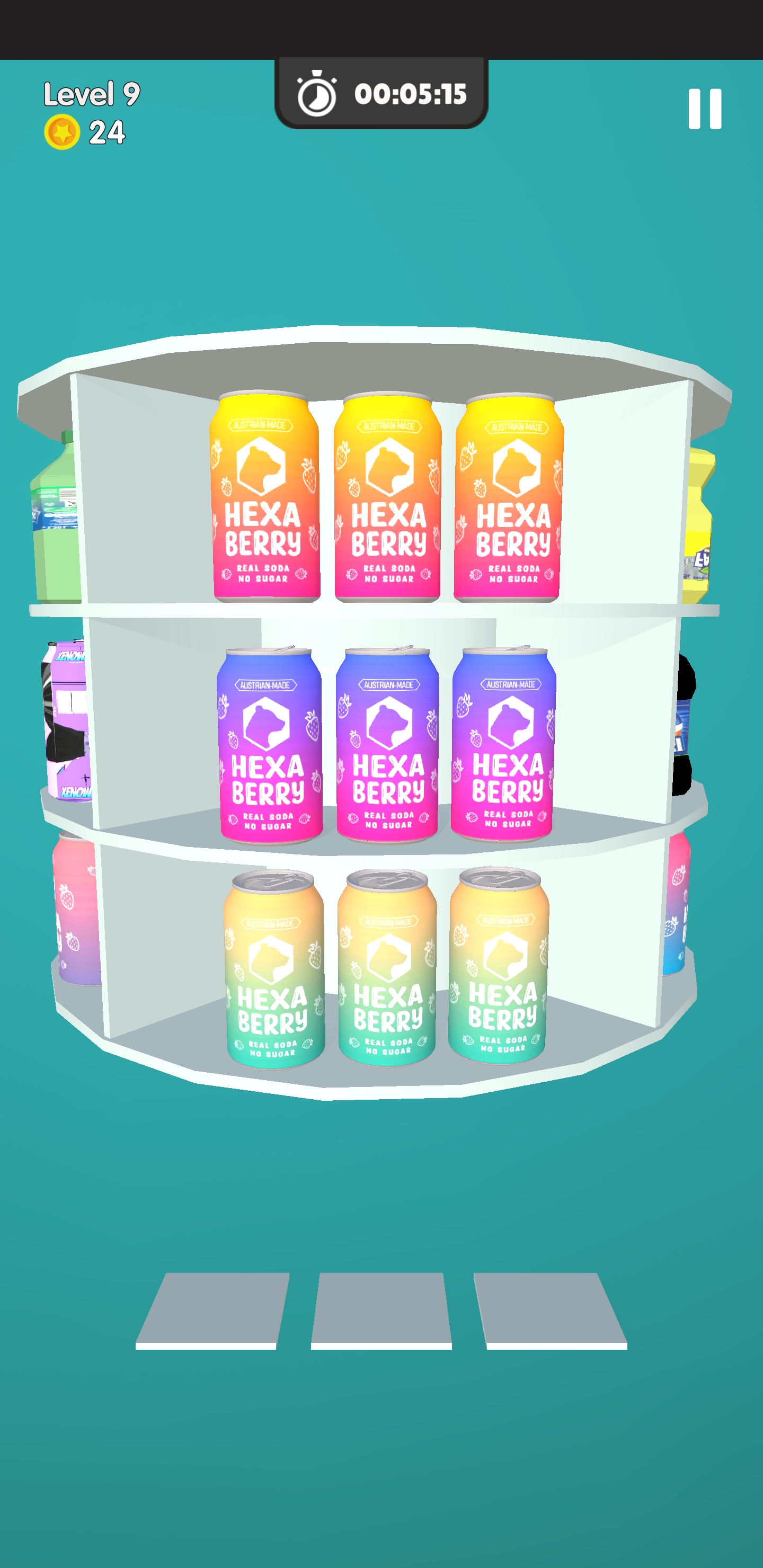 اسکرین شات 3 بازی Tidy Goods Match 3D Master