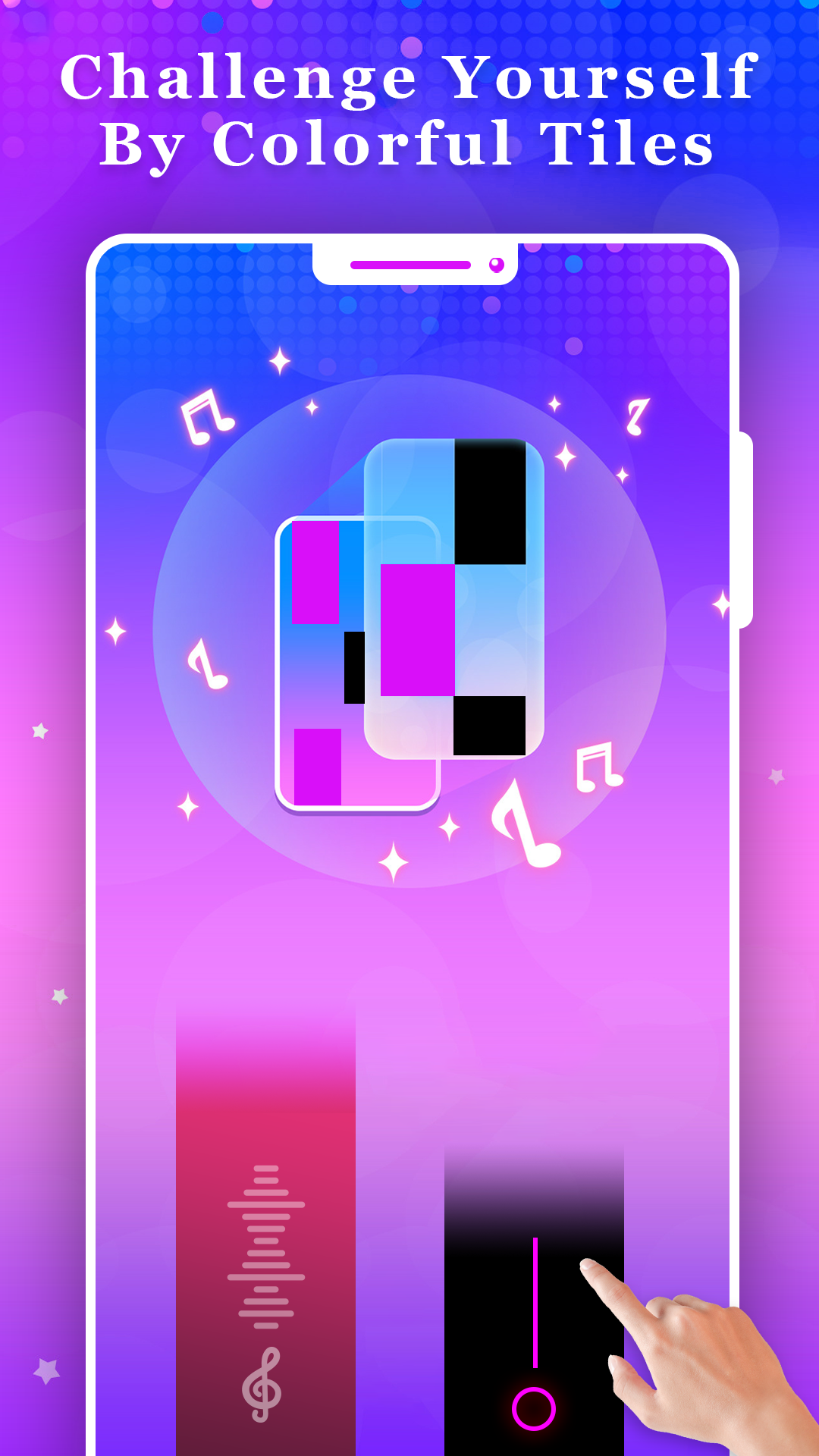اسکرین شات 4 بازی Tiles Hop : Piano Game