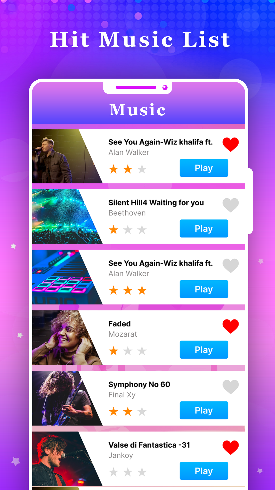 اسکرین شات 1 بازی Tiles Hop : Piano Game