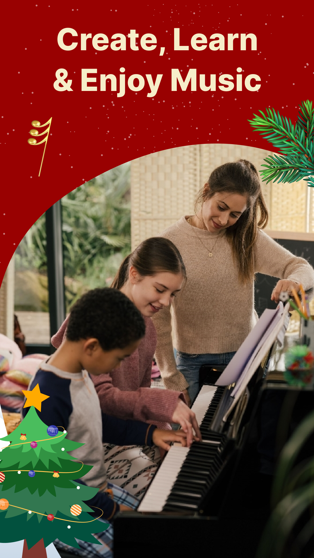 اسکرین شات 8 برنامه Piano Keyboard: Learn Piano