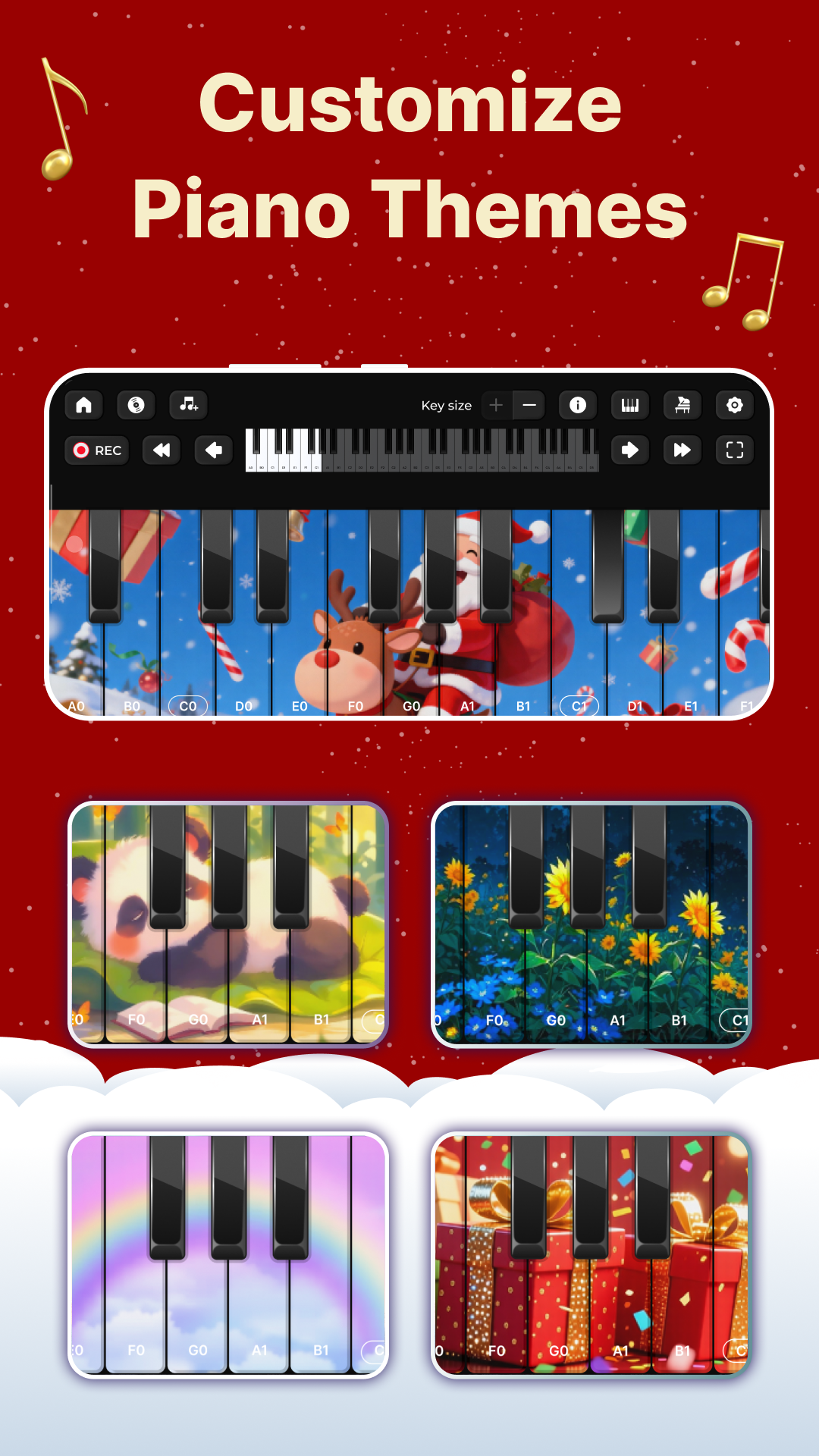 اسکرین شات 4 برنامه Piano Keyboard: Learn Piano
