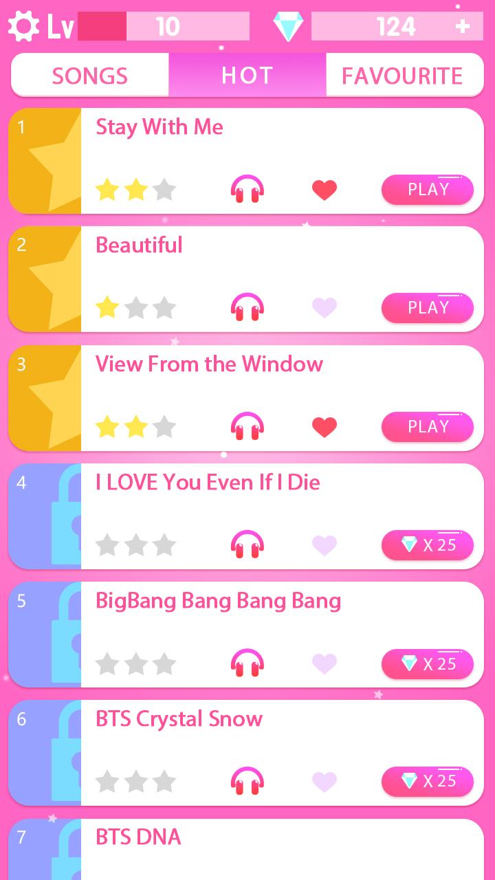 اسکرین شات 1 بازی Kpop Piano Game: Color Tiles